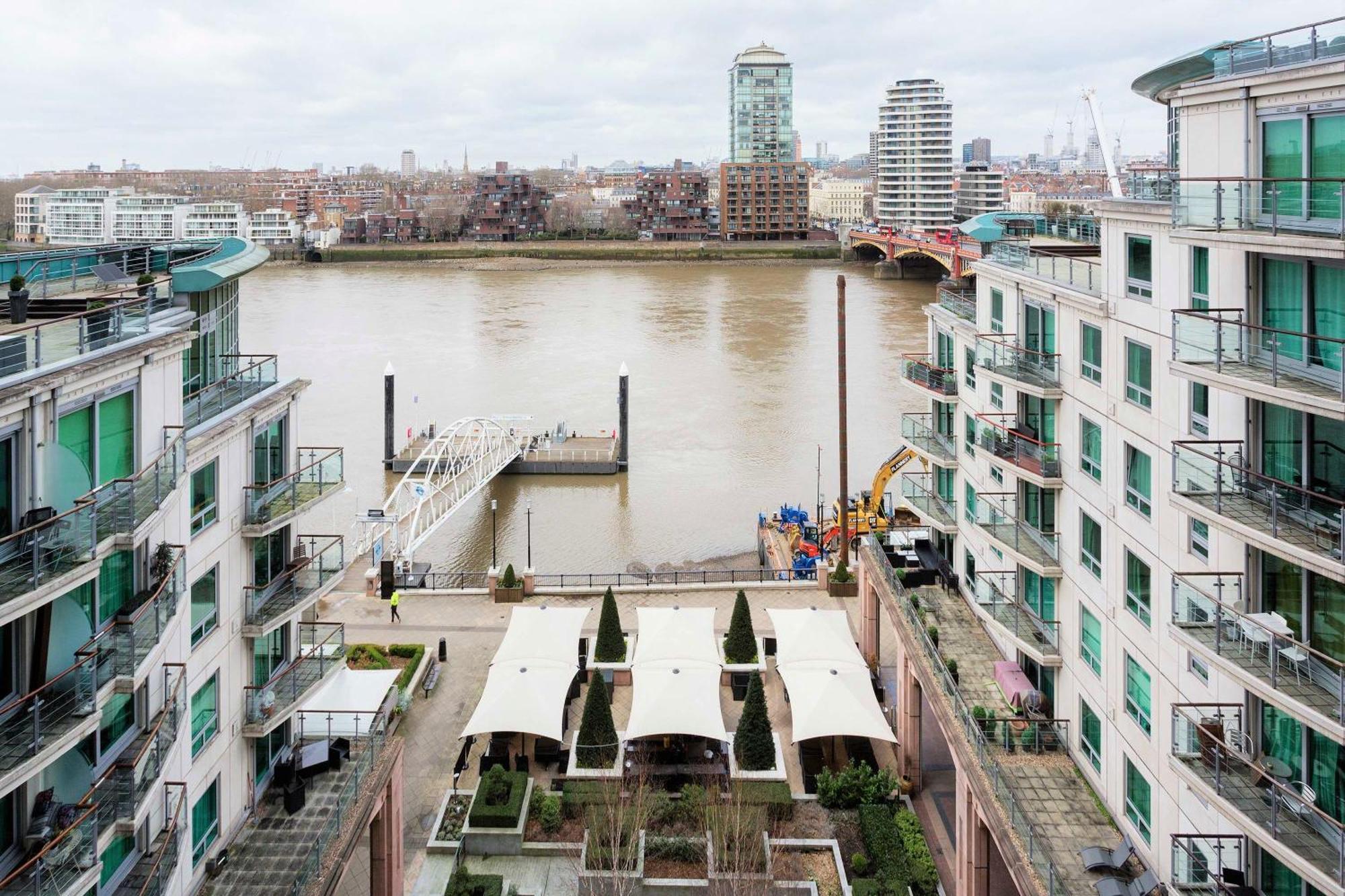 Veeve - River Views From Vauxhall Лондон Экстерьер фото